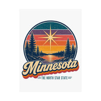 Minnesota North Star Poster