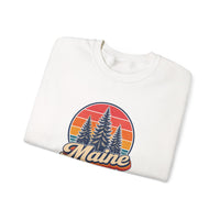Maine Pine Trees Sweatshirt