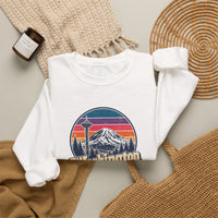 Washington Retro Sunset Sweatshirt