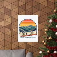 Vermont Green Mountains Poster