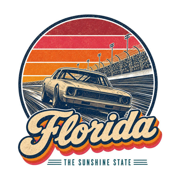 Florida Daytona Racing Tee