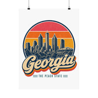 Georgia Atlanta Skyline Poster