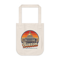 Boston Retro Sunset Tote Bag