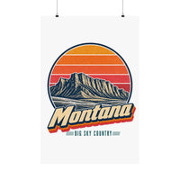 Montana Rocky Mountain Front Poster