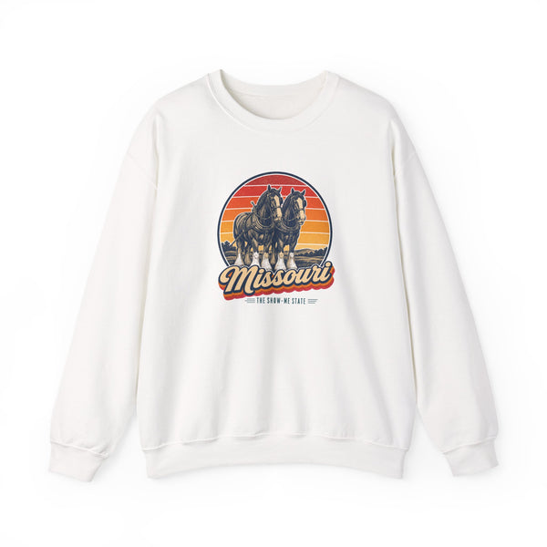 Missouri Clydesdale Horses Sweatshirt