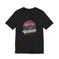 Vermont Retro Sunset Tee
