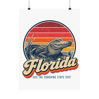 Florida Alligator Poster