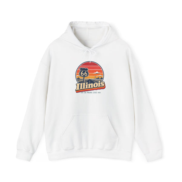 Illinois Route 66 Start Sign Hoodie