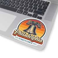 Philadelphia Retro Sunset Sticker