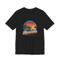 Minnesota Canoe On A North Lake Tee