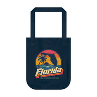 Florida Retro Sunset Tote Bag
