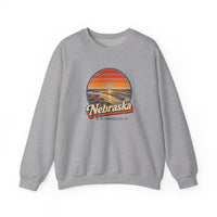 Nebraska Platte River Sunset Sweatshirt