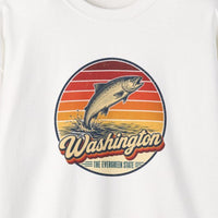 Washington Leaping Salmon Sweatshirt