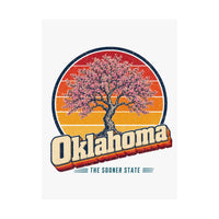 Oklahoma Redbud Tree Poster
