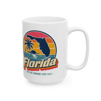Florida Retro Sunset Mug