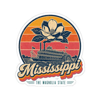 Mississippi Retro Sunset Sticker