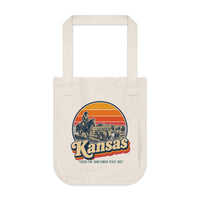 Kansas Dodge City Cattle Drive Tote Bag