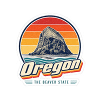 Oregon Haystack Rock Sticker