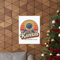 Kansas Giant Sunflower Poster