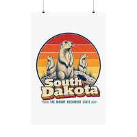 South Dakota Prairie Dogs Poster