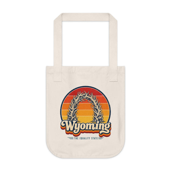 Wyoming Elk Antler Arch Tote Bag