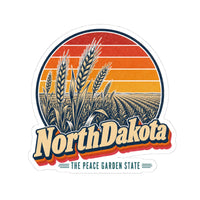 North Dakota Wheat Fields Sticker