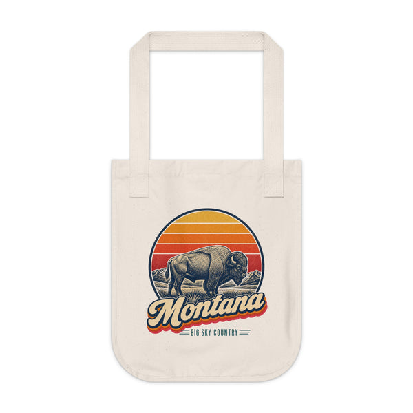 Montana Bison Tote Bag