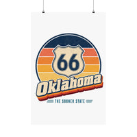 Oklahoma Route 66 Poster