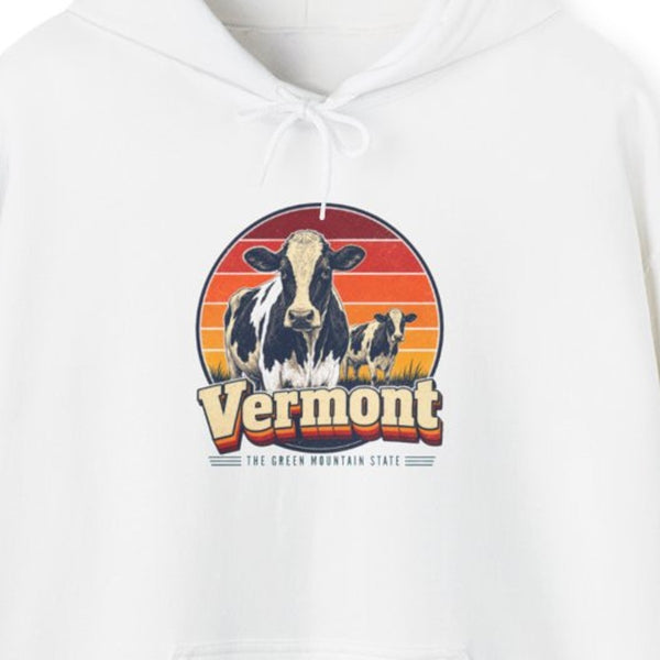 Vermont Dairy Cows Hoodie
