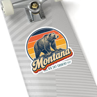 Montana Grizzly Bear Sticker