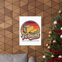 Vermont Cheddar Cheese Poster
