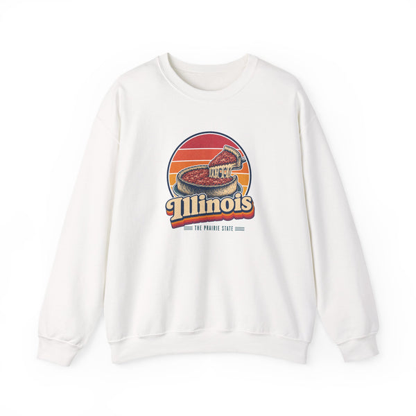 Illinois Deep Dish Pizza Sweatshirt
