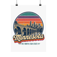 Minnesota Stone Arch Bridge Poster