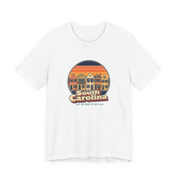 South Carolina Rainbow Row Charleston Tee