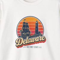 Delaware Retro Sunset Sweatshirt