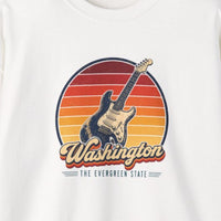 Washington Grunge Guitar Sweatshirt
