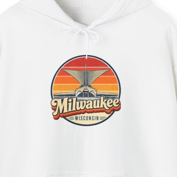 Milwaukee Retro Sunset Hoodie