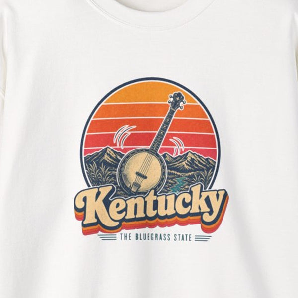 Kentucky Bluegrass Banjo Sweatshirt