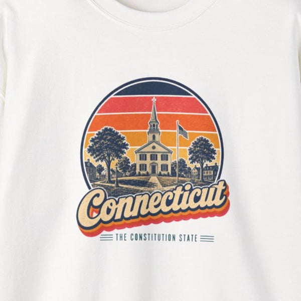 Connecticut Colonial Town Green Sweatshirt