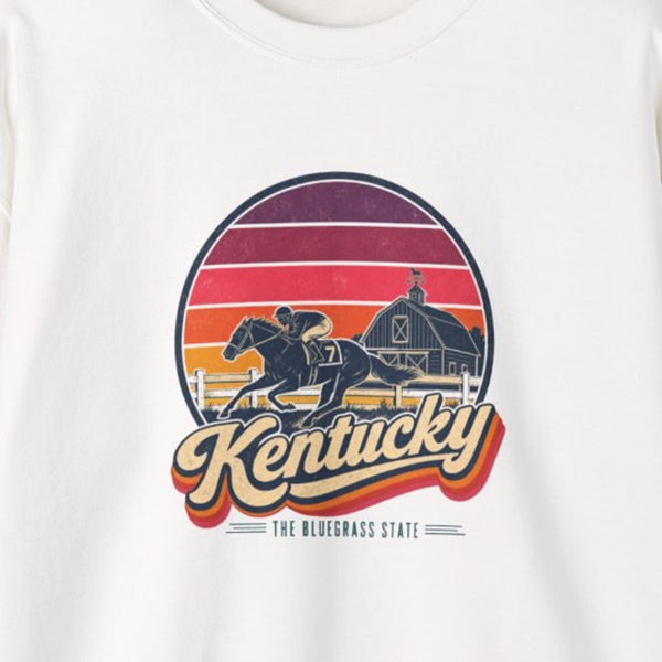 Kentucky Retro Sunset Sweatshirt