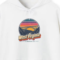 West Virginia Retro Sunset Hoodie
