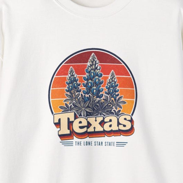 Texas Bluebonnets Sweatshirt