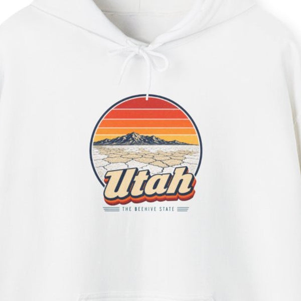 Utah Bonneville Salt Flats Hoodie