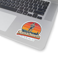 Massachusetts Minuteman Statue Sticker