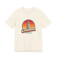Columbus Retro Sunset Tee