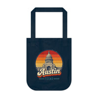 Austin Retro Sunset Tote Bag