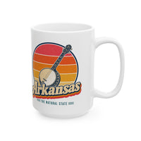 Arkansas Ozark Folk Banjo Mug