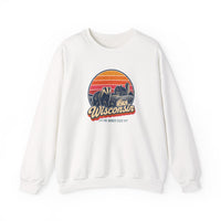 Wisconsin Retro Sunset Sweatshirt