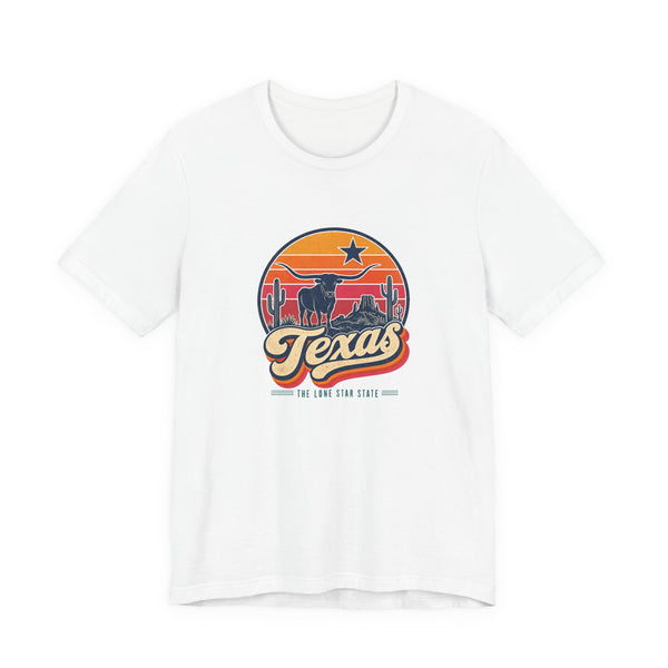 Texas Retro Sunset Tee