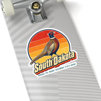 South Dakota Ring Necked Pheasant Sticker